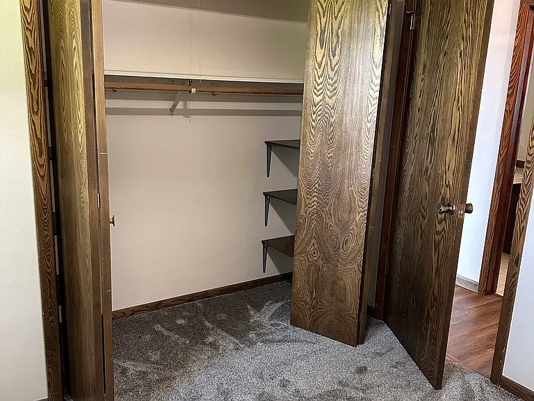 Bedroom 1 closet.