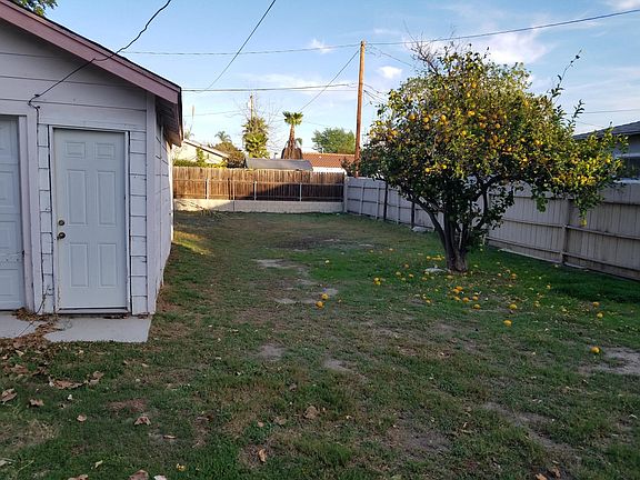 Large backyard