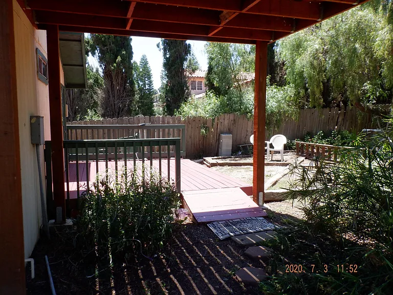 lower rear deck