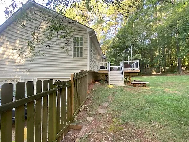 Back deck