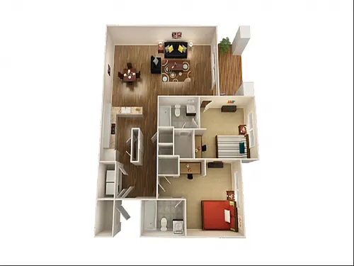 Floor plan Renovated 2 Garden