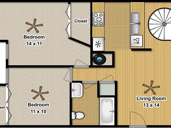 2nd image of 2617 Pecan Ridge Dr #C