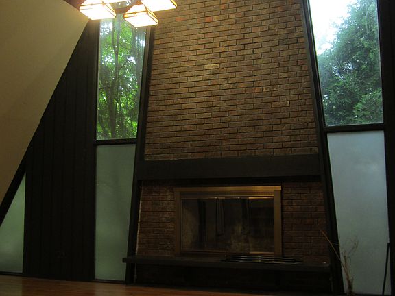 2 Story fireplace