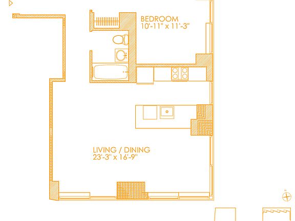 2nd image of 505 W 37th St APT 3304