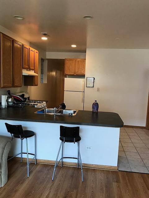 Kitchen view from living room