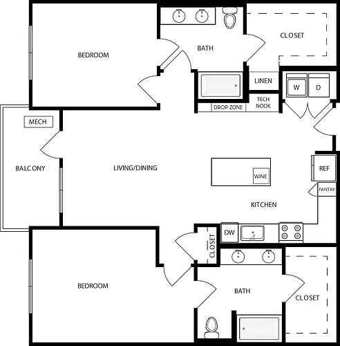 Floor plan B12