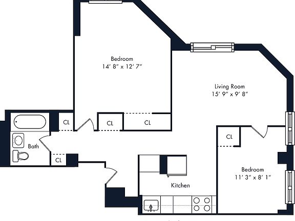 2nd image of 470 2nd Ave APT 2C