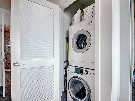 Washer and Dryer by Bathroom