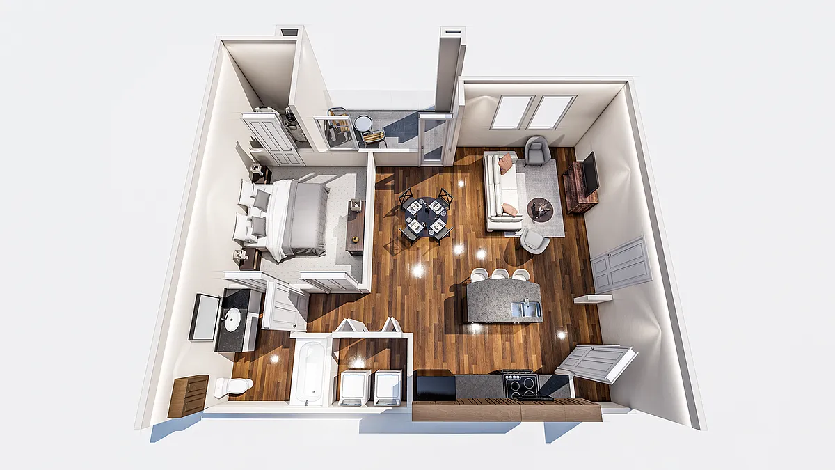 Floor plan Belvoir
