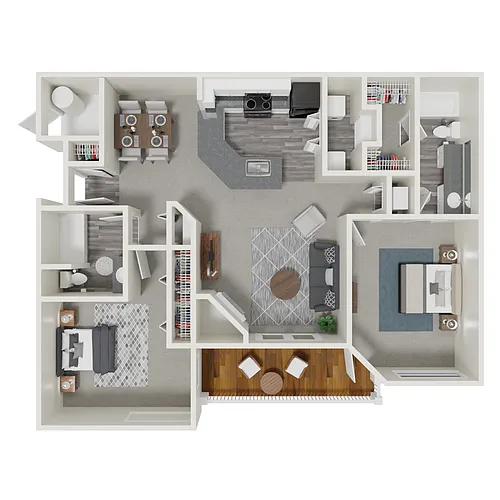 Floor plan The Lanai