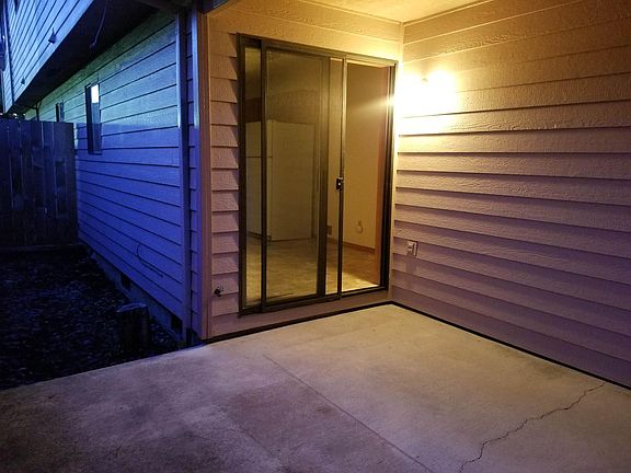 Patio-evening. 3704 47th. Opposite layout for 3702 47th-same size.