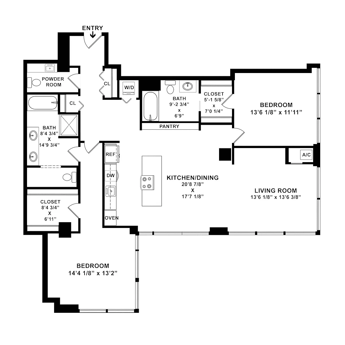 Floor plan Penthouse b11.2