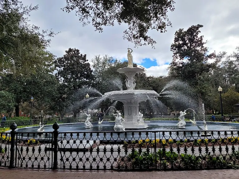 Forsyth Park is in walking distance or take the bus.