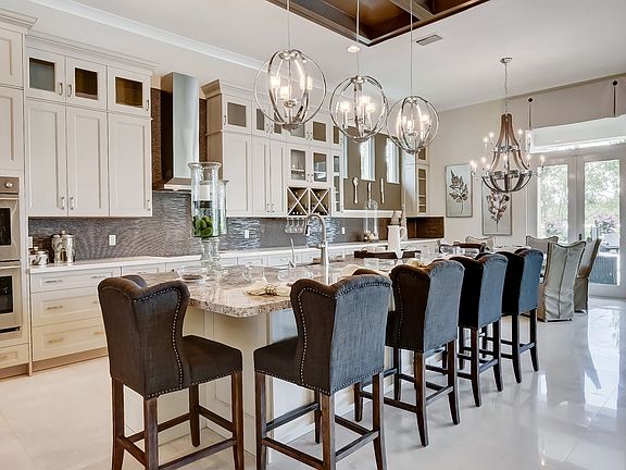 Kitchen with expansive island