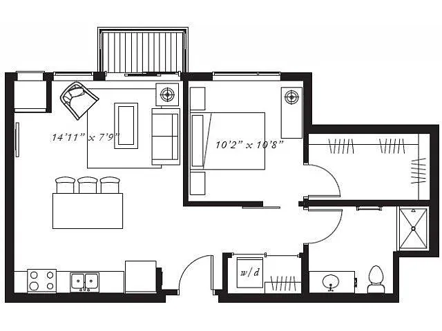 Floor plan Trek