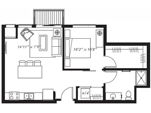 Floor plan Trek