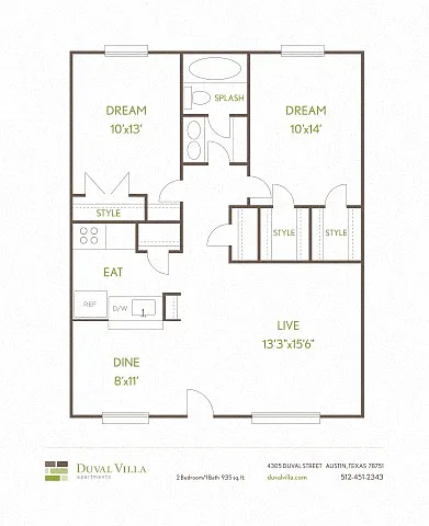 Floor plan B1