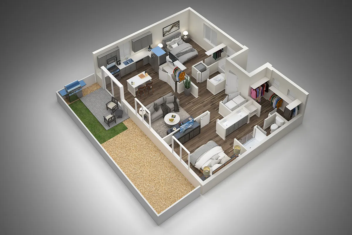 Floor plan Apache