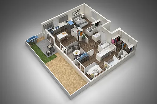 Floor plan Apache