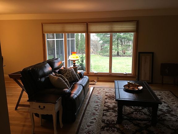 seating area on main floor just off dining room