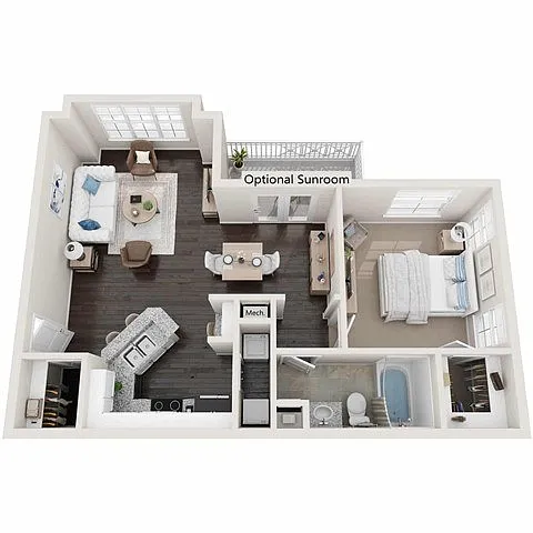 Floor plan Amberly