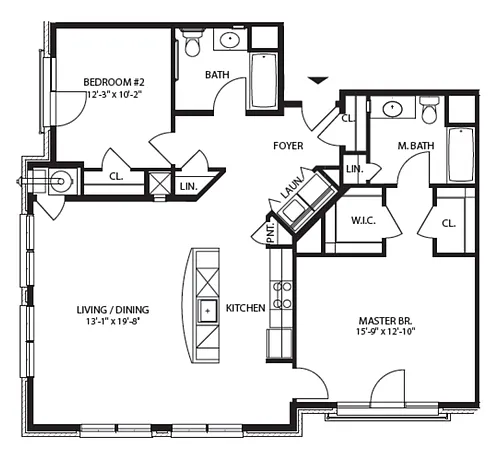 Floor plan B6