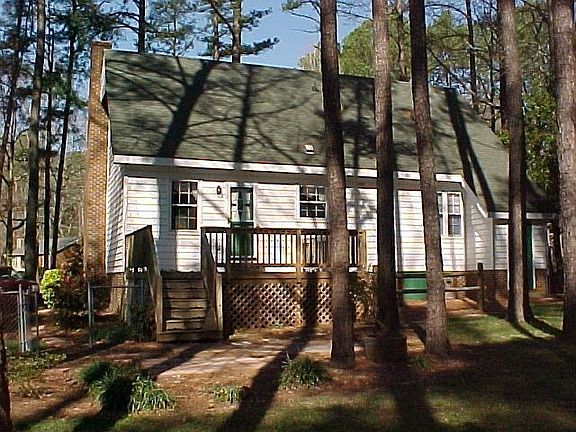 REAR VIEW, CEDAR SIDING