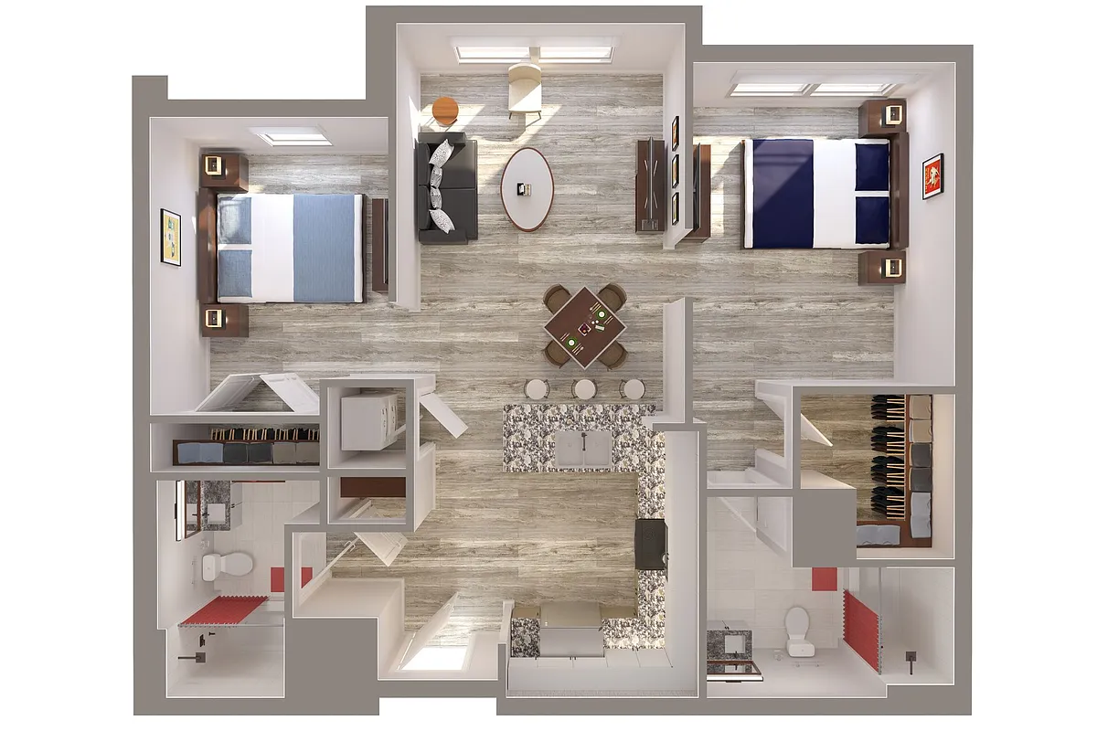 Floor plan Calligrapher