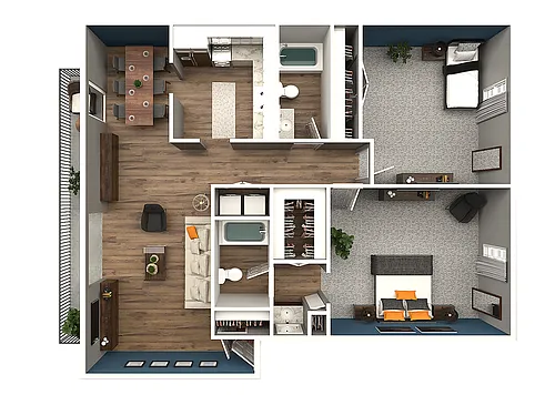 Floor plan Albatross