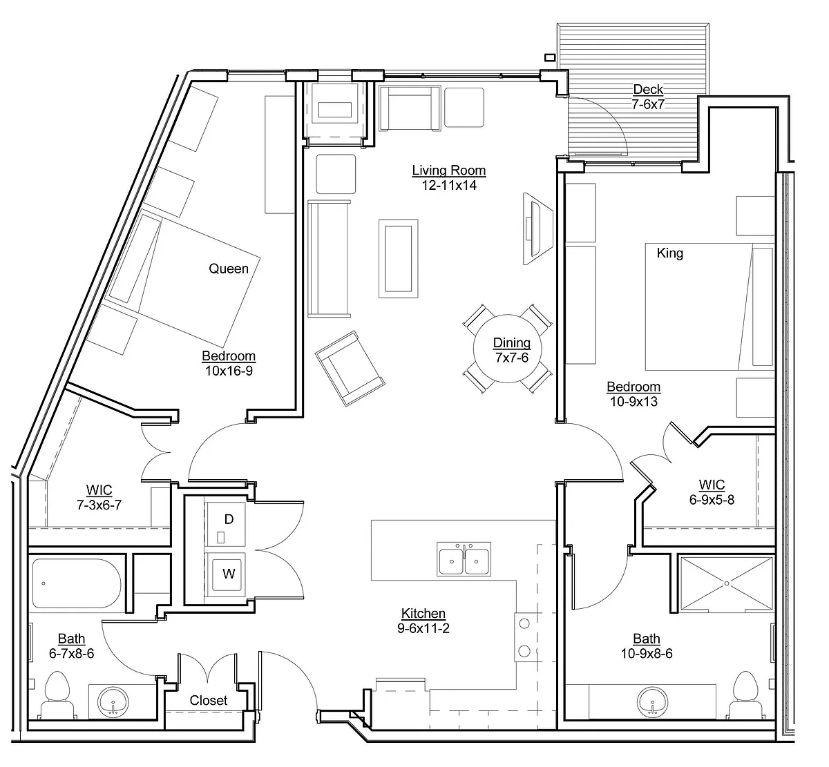 Floor plan 2BF