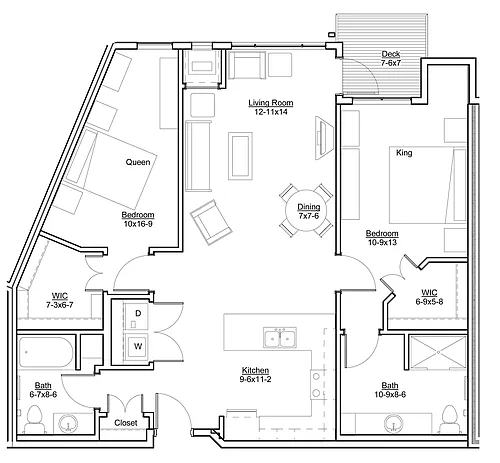 Floor plan 2BF