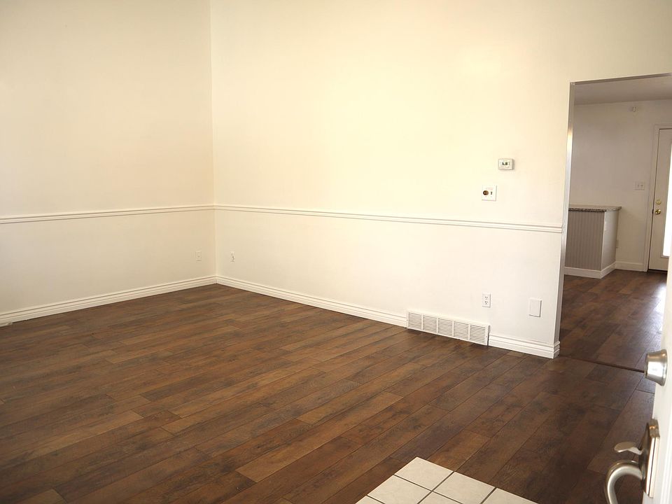 View of formal living room from front door