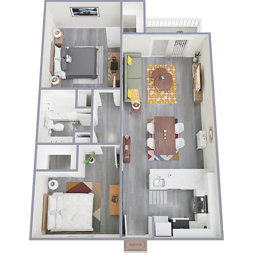 Floor plan B1