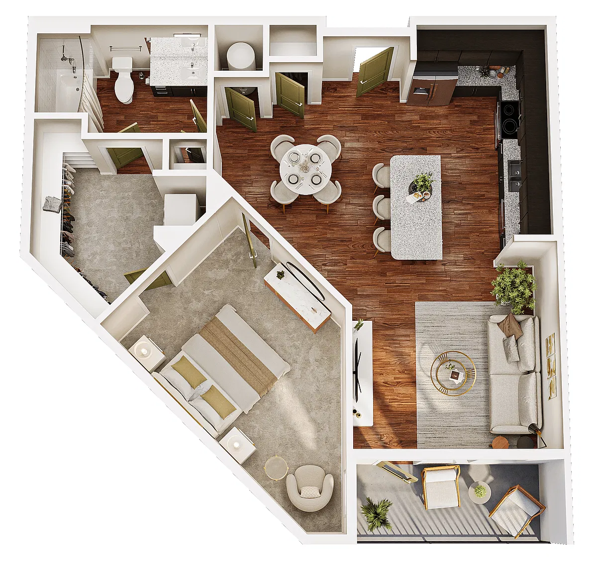 Floor plan A1H