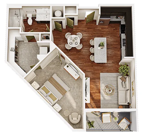 Floor plan A1H