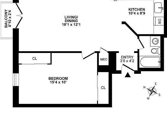 2nd image of 712 6th Ave APT 2F