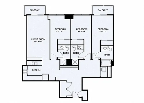 Floor plan C7-S