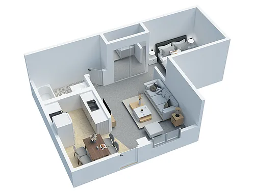 Floor plan Studio Large