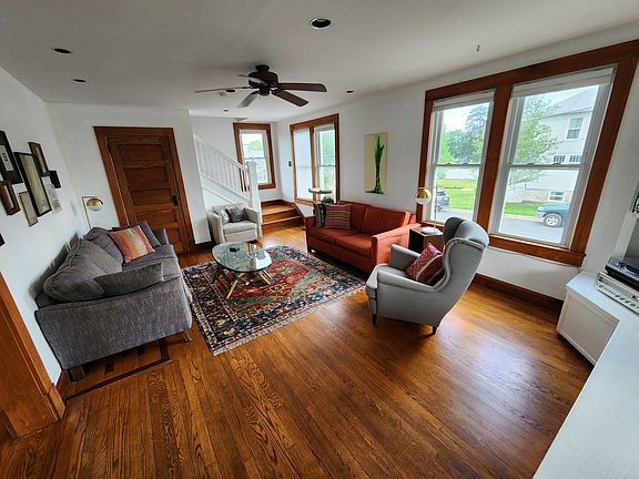 South-facing living room