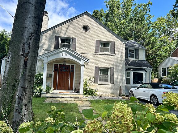 The driveway has plenty of room for two cars to park safely off street.