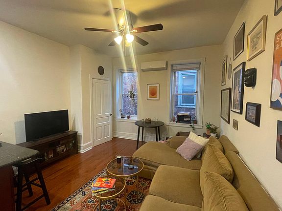 Living room and kitchen are a shared space.