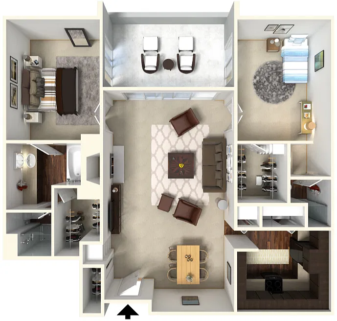 Floor plan Carbondale