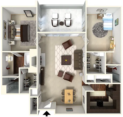 Floor plan Carbondale