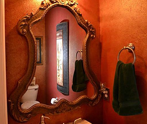 Half bath just off the entry.