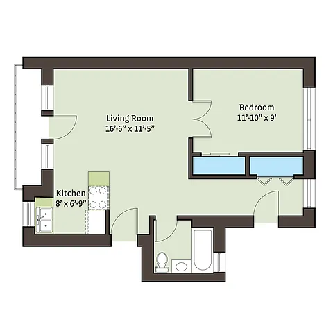 Floor plan mpc-1bc