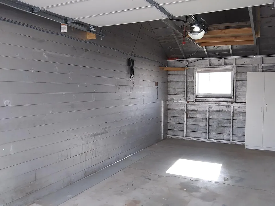 Inside of garage
