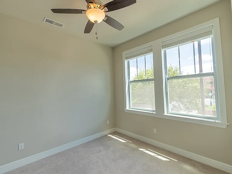Bedroom with Large Windows