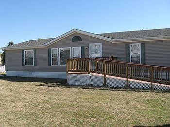Front of home with Handicap Ramp