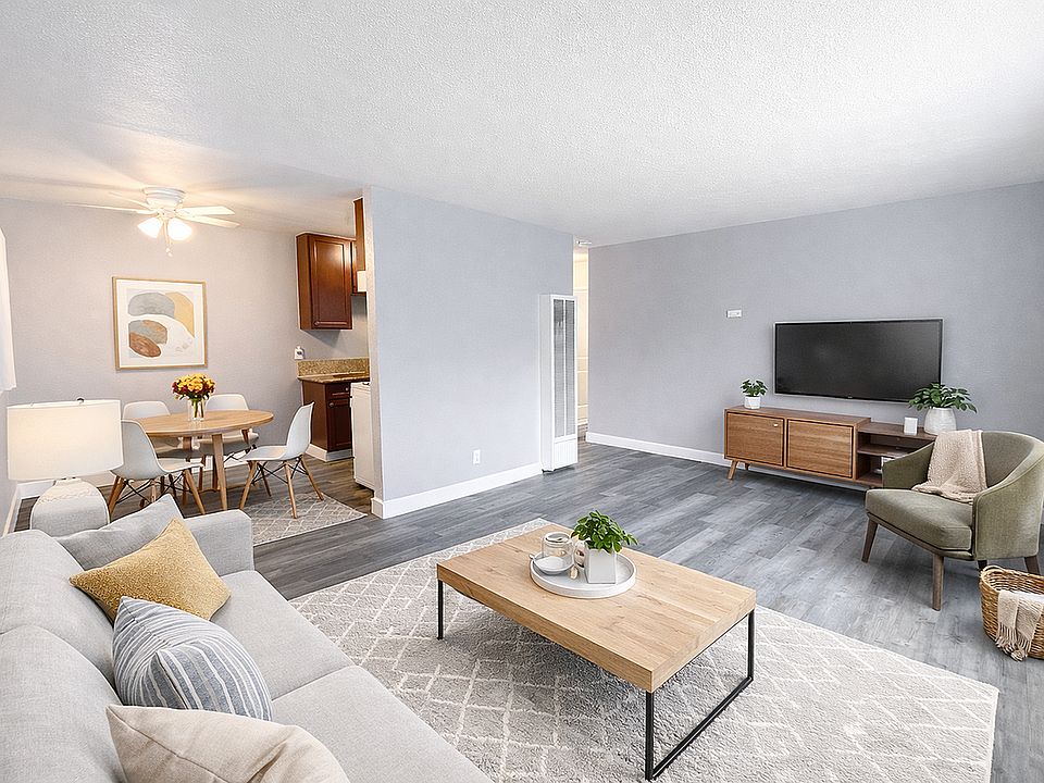 staged living room