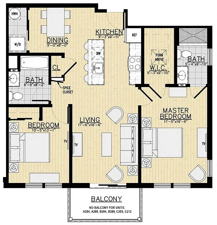 Floor plan C3